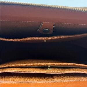 Dooney & Bourke Brown Leather Briefcase
